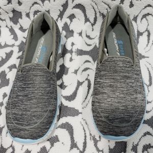 Gray comfortable shoes